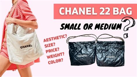 chanel 22 sizes in cm|the Chanel 22.